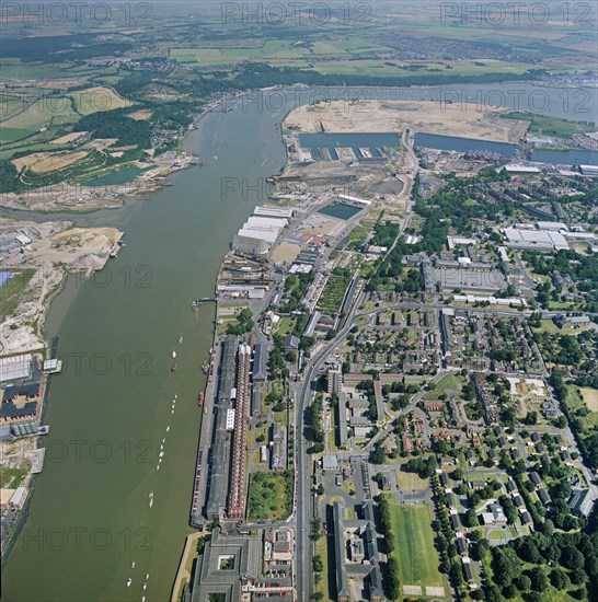 Chatham Historic Dockyard, Medway, Kent, 1993