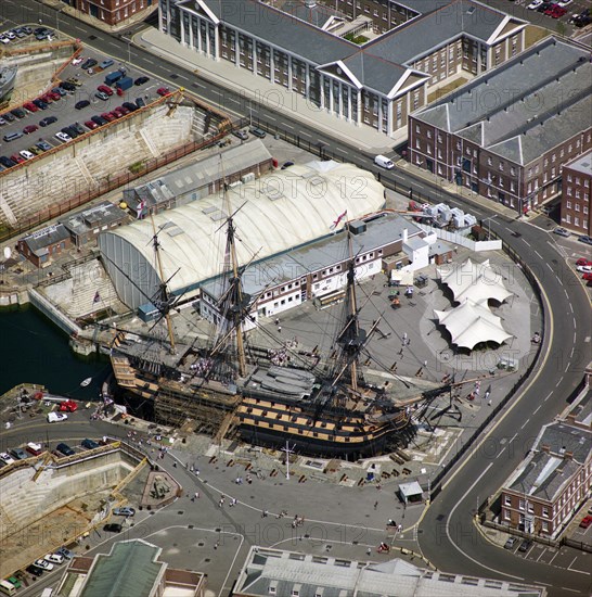 HMS 'Victory', Portsmouth Historic Dockyard, 1995