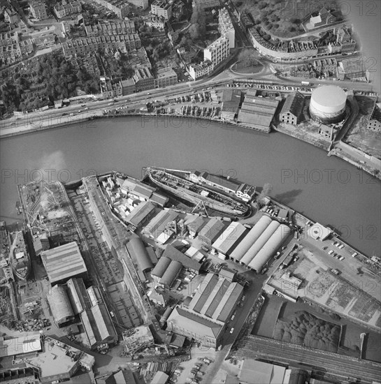 The SS 'Great Britain' in Great Western Dry Dock, Bristol, 1973