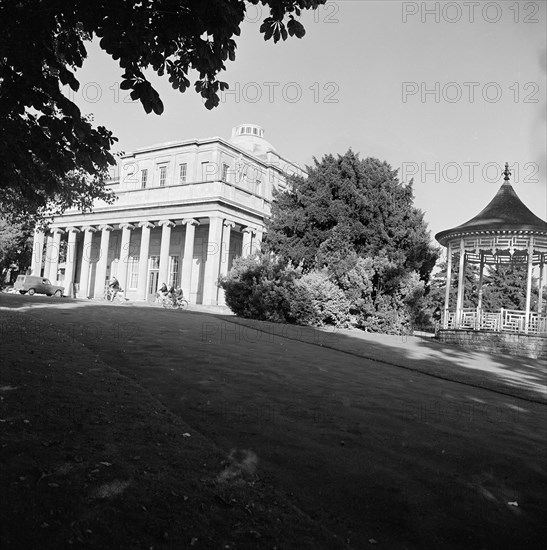 Pittville Pump Room, Pittville Park, Pittville, Cheltenham, Gloucestershire, 1971