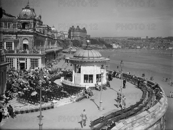 The Spa, South Cliff, Scarborough, North Yorkshire, 1945