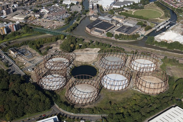 Bromley by Bow Gas Works, Twelvetrees Crescent, Newham, London, 2012.