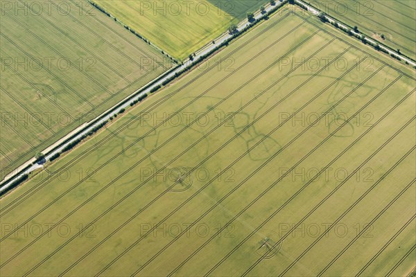 Iron Age/Roman settlement in Comberton, Cambridgeshire, 2015