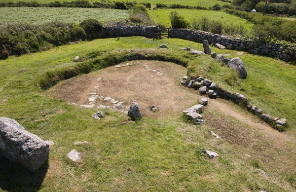 Carn Euny Ancient Village, Cornwall, c2016