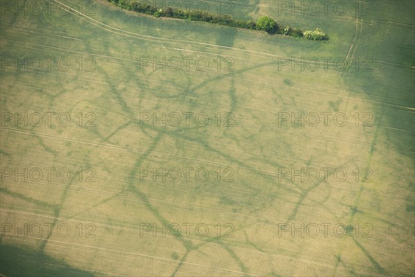 Neolithic long mortuary enclosures, Stoke Hammond, Buckinghamshire, c2011