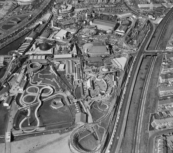 Blackpool, Pleasure Beach, Lancashire, 1972