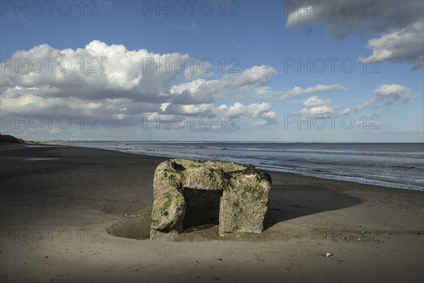 Pillbox, Withow Gap, off Hornsea Road, Skipsea, East Riding of Yorkshire, c2016