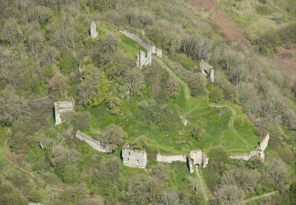 Wigmore Castle, Herefordshire, c2016
