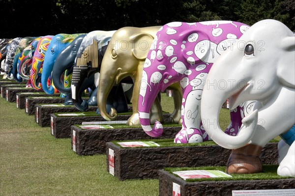 Elephant Parade, Royal Hospital, Chelsea, London, 2010