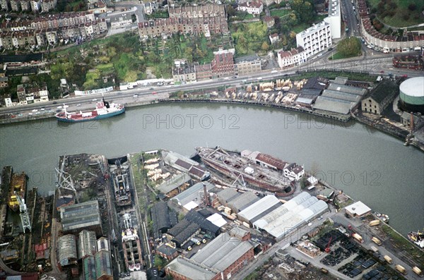 SS 'Great Britain', Wapping Dockyard, Bristol, 1970