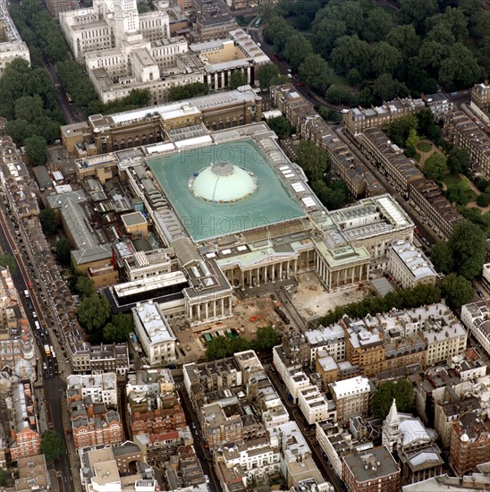 British Museum, Great Russell Street, Camden, London, 2000