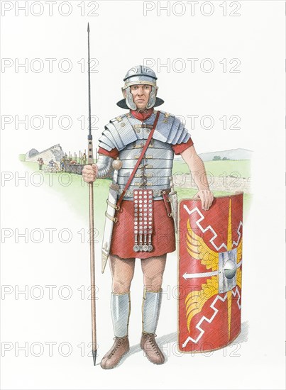 Roman legionary soldier, c120 (2014)