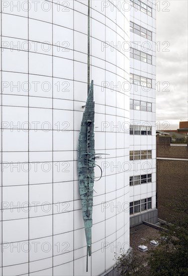 Spirit of Electricity', sculpture by Geoffrey Clarke, Orion House, Westminster, London, 2015