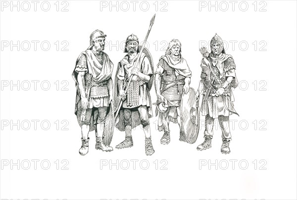 Roman soldiers, c1985-c2000