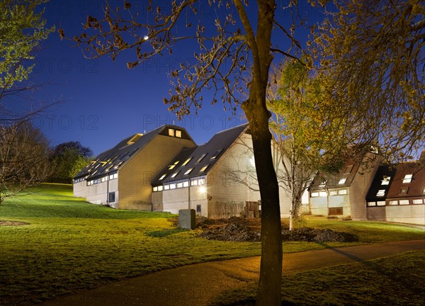 Student accommodation at Stag Hill, University of Surrey, Guildford, Surrey, 2011