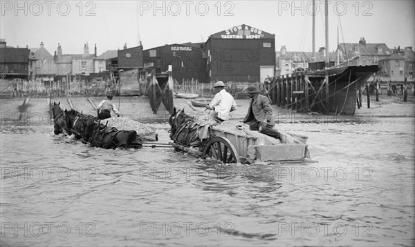 Shoreham harbour, Shoreham-by-Sea, West Sussex, 1905-1925