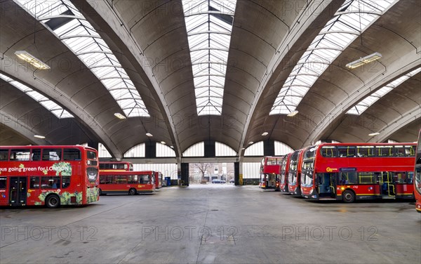 Stockwell Bus Garage, Binfield Road, Stockwell, Lambeth, London, 2010