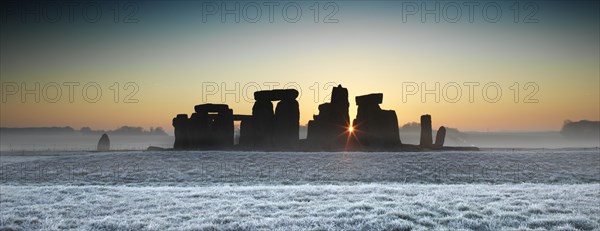 Stonehenge, Wiltshire, at sunrise, c2013