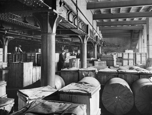London and North West Railway Company goods shed, Leicester, Leicestershire, 1927