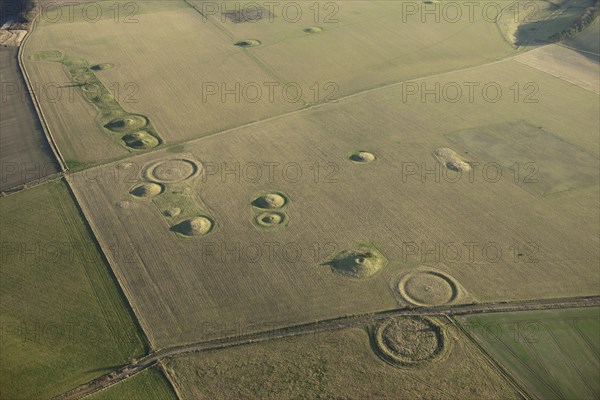 Normanton Down barrow cemetery, near Stonehenge, Wiltshire, c2012