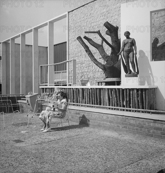 Homes and Gardens Pavilion, Festival of Britain, South Bank, Lambeth, London, 1951