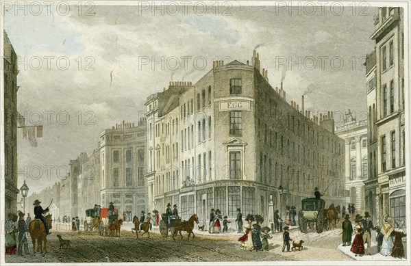 Piccadilly, London, 1830