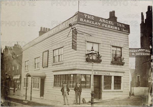 The Angel Inn, Highgate, London, c1874