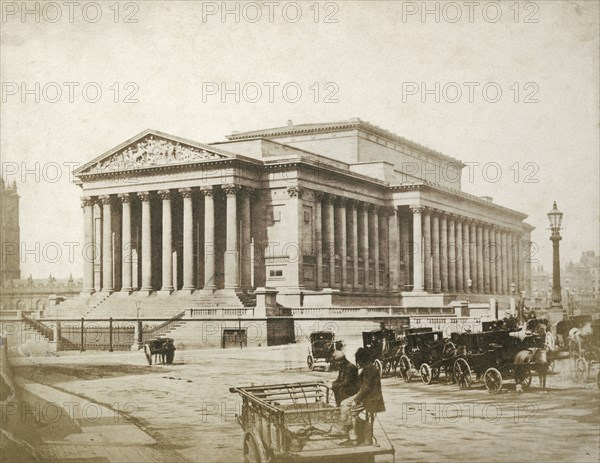 St George's Hall, St George's Plateau, Liverpool, 1854-1855