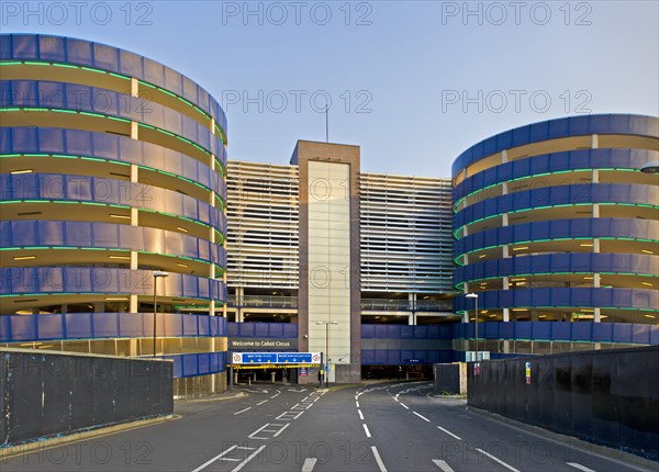 Cabot Circus Car Park, Newfoundland Street, Bristol, 2011