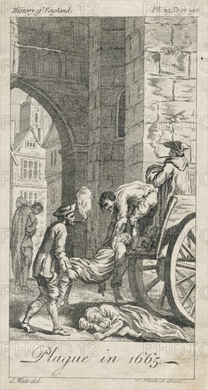 Plague in 1665', c18th century(?)