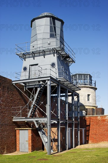 Lighthouses, Hurst Castle, Hampshire, 2012