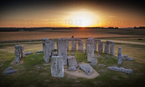 Sunrise, Stonehenge, Wiltshire