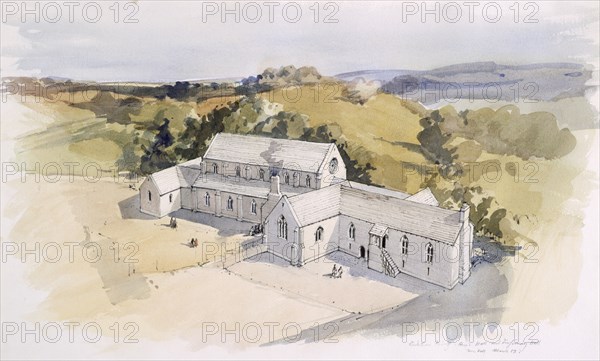 Kirkham Priory, North Yorkshire, 1989