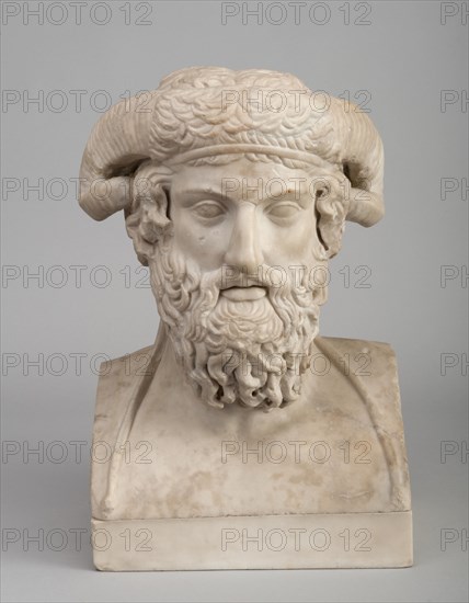 Bust of Zeus Ammon, Kenwood House, London, 2010