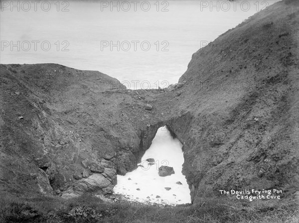 The Devil's Frying Pan, Cadgwith Cove, Cornwall, 1896-1920