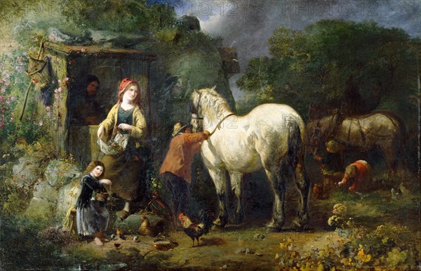 The Old Carthorse', 1861