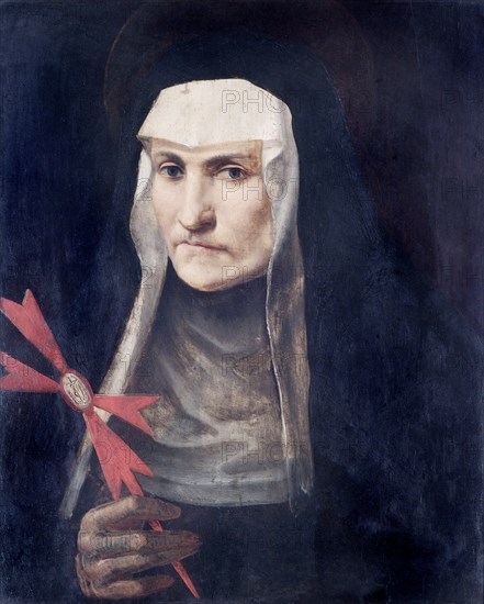 A Sainted Nun', mid 16th century