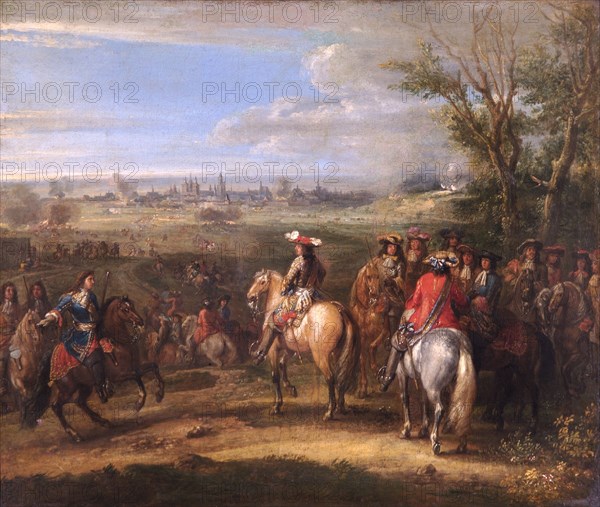 Louis XIV at a Siege', c1678