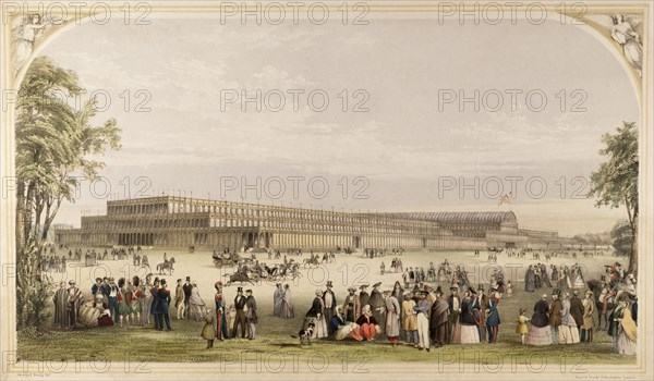 Great Exhibition, Crystal Palace, Hyde Park, London, 1851