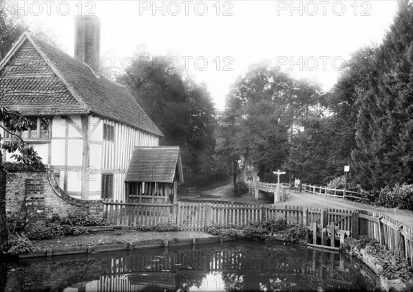 Swan Inn, Newtown, Hampshire, 1895