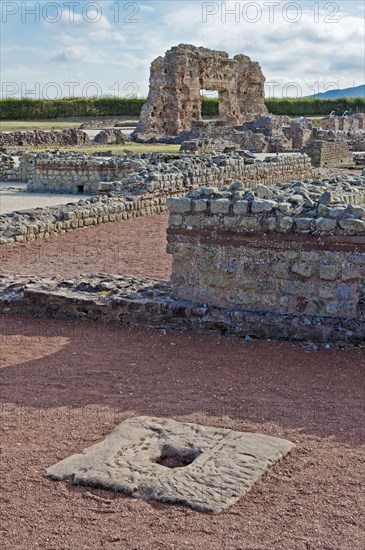 Ruins of the baths, Wroxeter Roman City, Shropshire, c2000-c2017