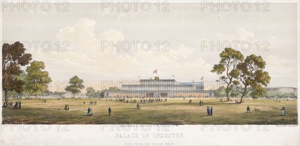 Great Exhibition, Crystal Palace, Hyde Park, London, 1851