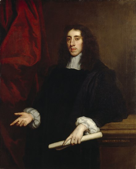 Portrait of Heneage Finch, 1st Earl of Nottingham, Lord Keeper', 17th century