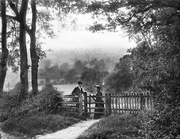 St Lawrence's Church, Mickleton, Gloucestershire, c1860-c1922