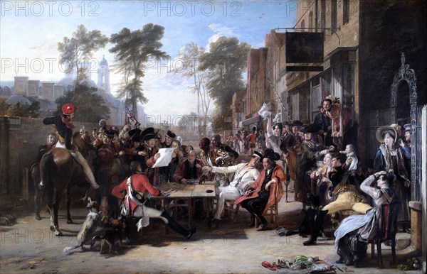 The Chelsea Pensioners Reading the Waterloo Despatch', 1822