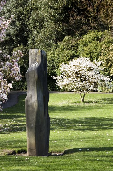 Monolith (Empyrean)', sculpture by Barbara Hepworth, Kenwood House, Hampstead, London, 2007