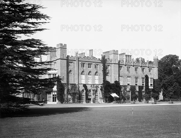 Cassiobury House, Cassiobury Park, Watford, Hertfordshire, 1883