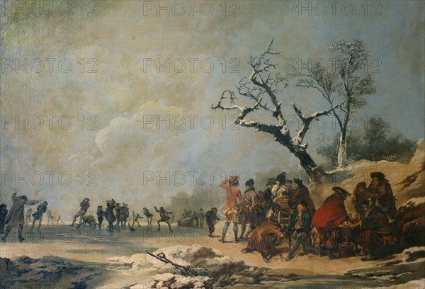 The Skaters', 18th or early 19th century