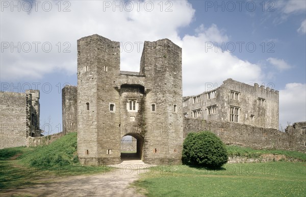 Berry Pomeroy Castle, Devon, c1980-c2017