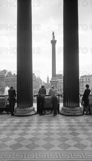 Trafalgar Square, Westminster, London, c1945-c1980